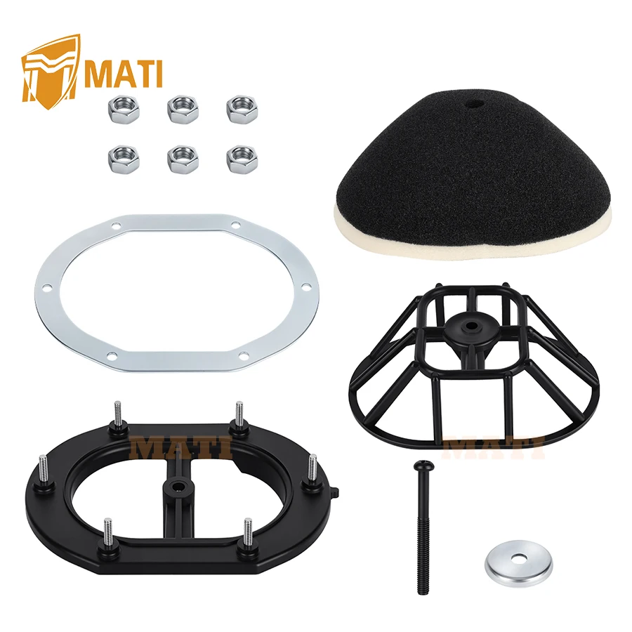 

Комплект воздушного фильтра MATI, держатель клетки с направляющей пластиной для Yamaha Blaster 200 YFS200 1988-2006 2XJ-14477-00-00 2XJ-14459-00-00