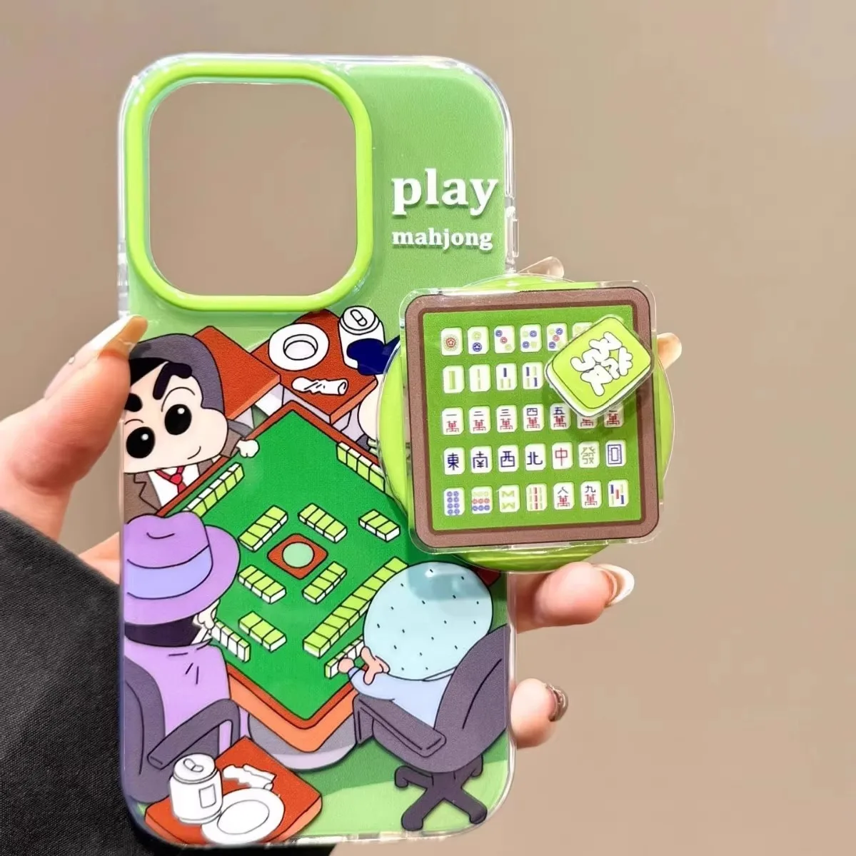 

Креативная подставка для телефона Lucky Button для Magsafe, магнитная воздушная подушка, держатель для снятия стресса для Iphone 17, Samsung Grip Tok, кронштейн