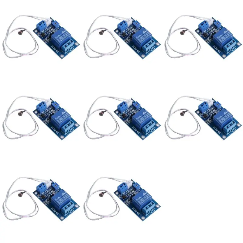 AT29-8X 12V Light Control Switch Photoresistor Relay Module Detection Sensor XH-M131
