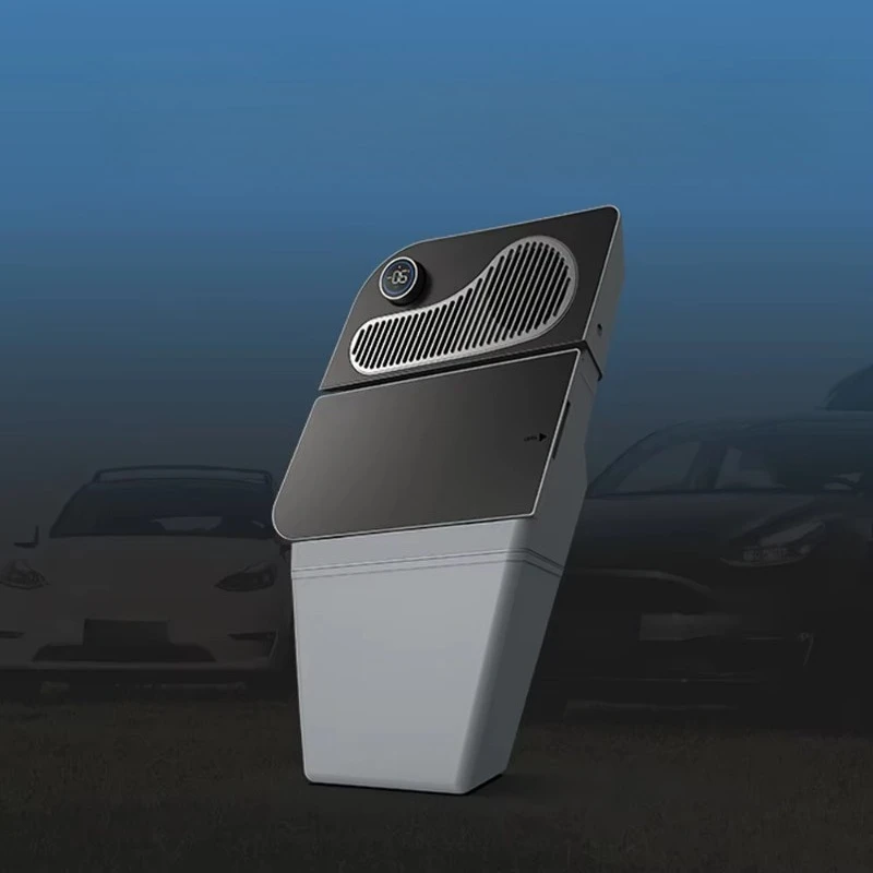 New Y Juniper Portable Vehicle Mini Car Refrigerator for   Model Y 16L Capacity with Digital Display for Outdoor Food Keep