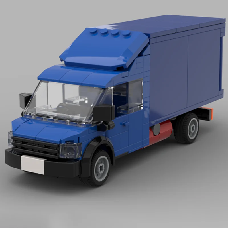 

176PCS GAZelle Double Cab Cargo Van Building Block Educational City Toy Gift for Kid Creativity and Operational Ability Training