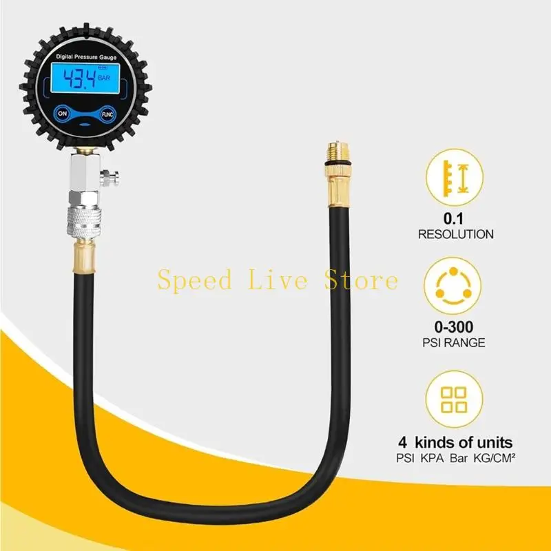 547C High Precise Digital Compression Tester For Automotive Marine And Motorcycle Engines
