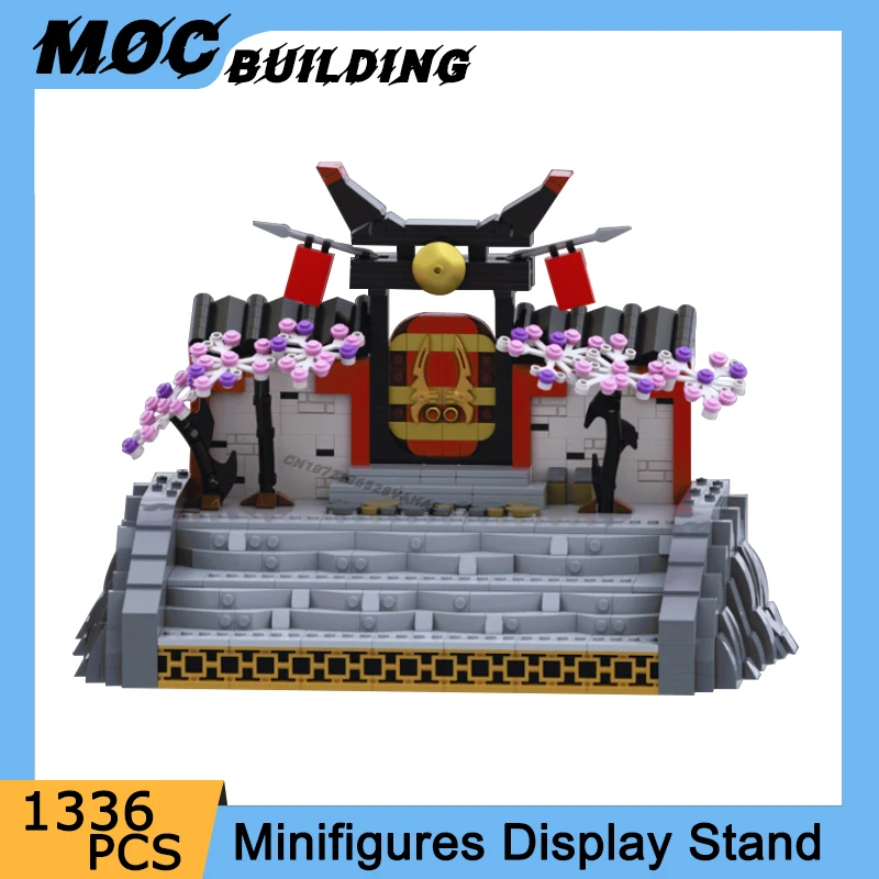 Classic Movie Series Scene Display Stand Model MOC Building Blocks Collection Showcase DIY Assemble Bricks Adult Toys Xmas Gifts