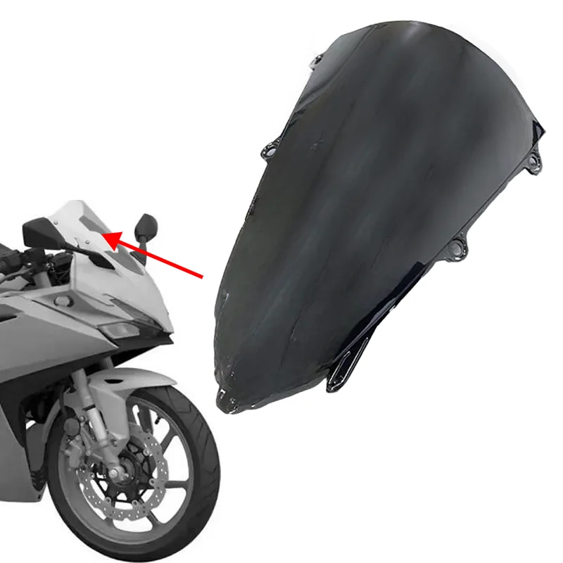 

Fit For Honda CBR250RR 2021-2024 Moto Motorcycle Windshield Windscreen