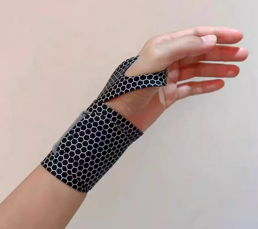 2/1 Stück Handgelenkschutz, atmungsaktive, druckbeaufschlagte Schutzbandagen für Männer und Frauen, Handgelenkstützen, ultradünne Handgelenkbandage – Detail 4