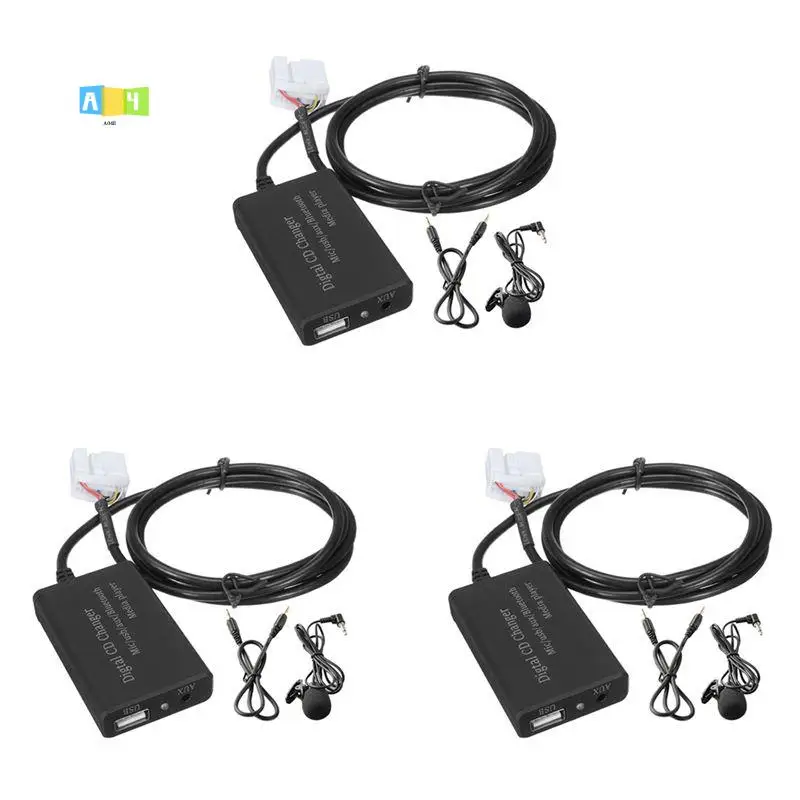 

A04E-3X Bluetooth Music Hands-Free Car Interface AUX Adapter For Honda Accord CRV
