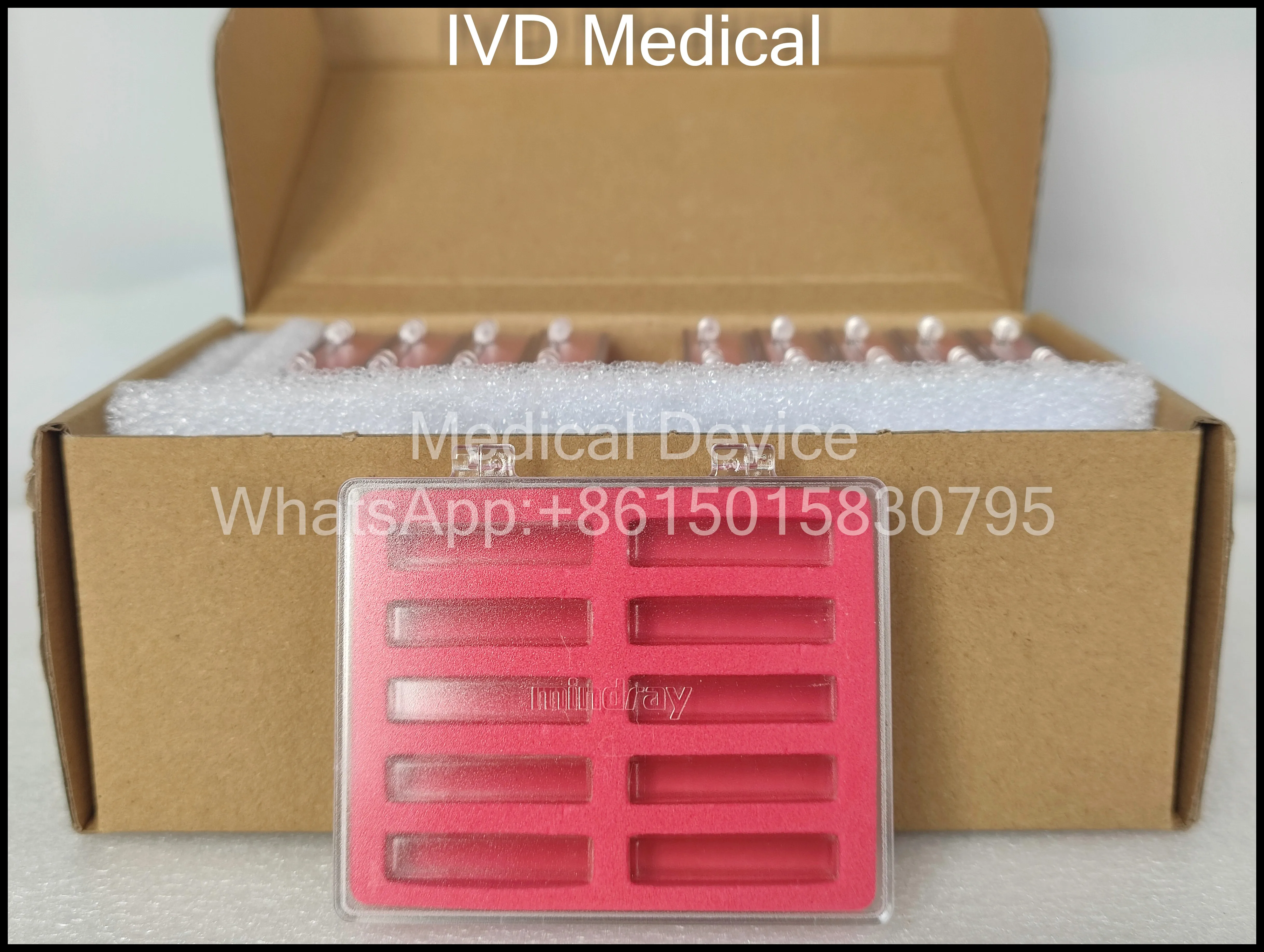 Cubeta de reacción Mindray para analizadores bioquímicos BS430 BS450 BS460 BS600 BS620 BS830 BS850 BS860 115- 037540 -00