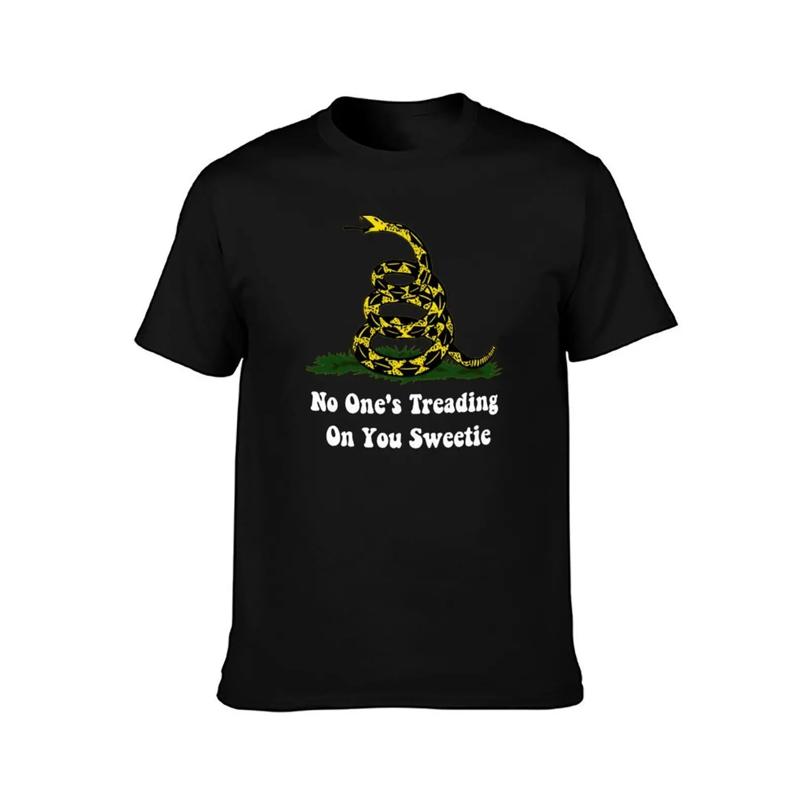 No One's Treading On You Sweetie Snake T-Shirt Casual Loose Fit Summer Tee Shirt T-Shirt