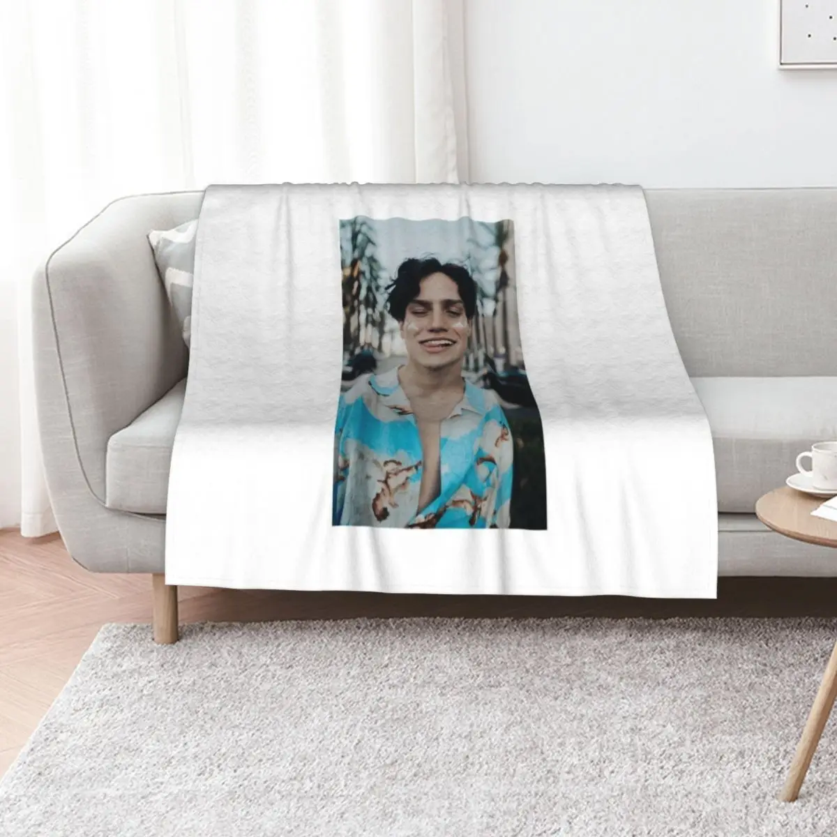 

lil huddy Throw Blanket Giant Sofa Flannel Blankets For Baby Summer Blankets