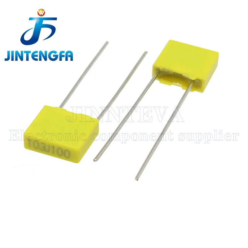 20pcs 100V Correction Capacitor  1nF - 470nF 100nf 220nf 10nf 47nf 22nf 1nf 0.47uf 0.1uf 330nf Polypropylene Safety Plastic Film