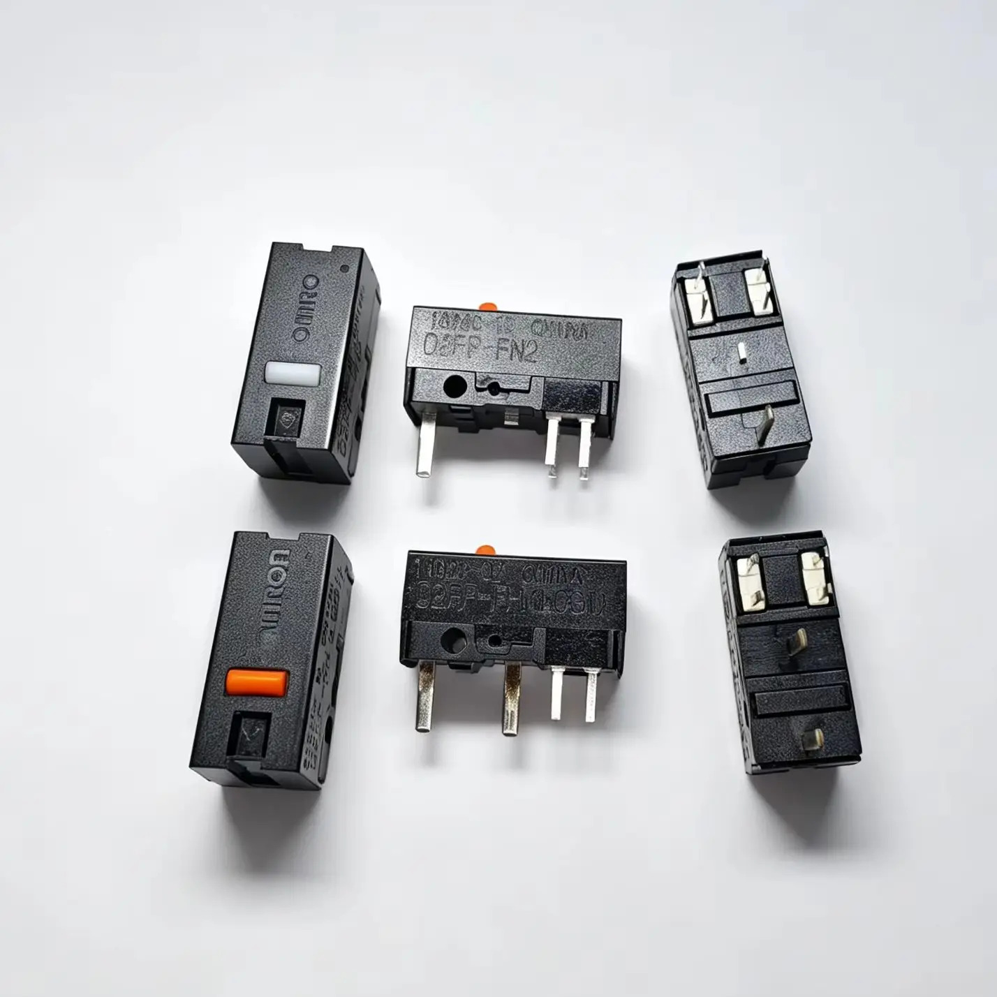 4pc Authentic OMROM D2FP-FN2 Optical Micro Switch for Mouse Compatible with Warblade 3 AP Magic Blade G502X-Gaming Mouse Button