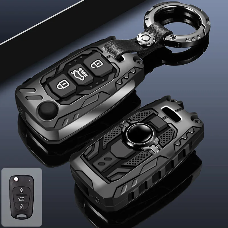 For Kia EQUUS 2012 Optima K5 2011 Forte Opirus Rohens Ix 35 2012 SOUL SORENTO MOHAVE Borrego Shuma 3 4 Button Car Key Case Cover - view 3
