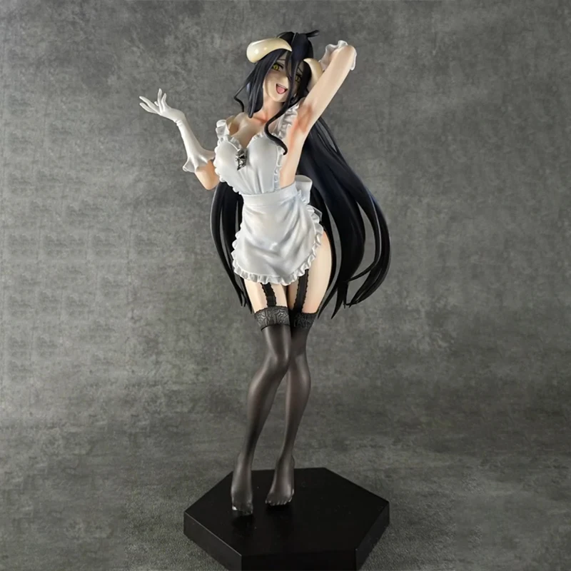 

New Genuine ElCOCO OVERLORD 26.2cm Albedo Action Figures Pvc Model Doll Collection Desktop Toys Gift ﻿