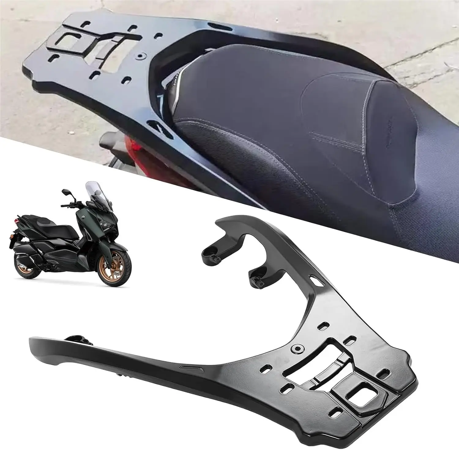 Upgrade Motorcycle Luggage Rack for Yamaha Xmax 300 2017-2026 Accessories