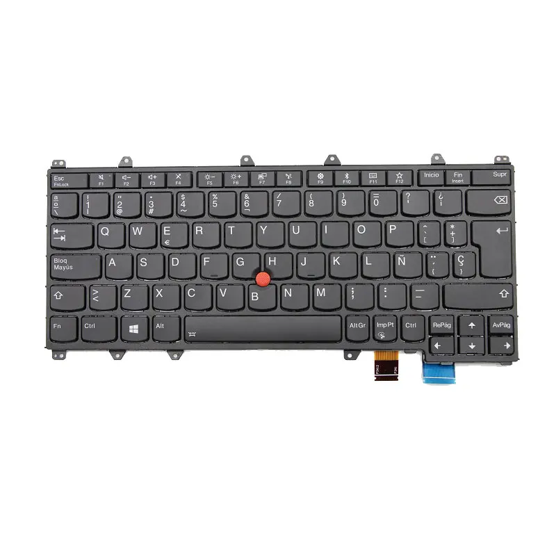 Latin Spain Backlit Keyboard For Lenovo Thinkpad X380 Yoga  Yoga 370 Laptop ES Backlight Teclado New/Orig Sale 01AV685 01EN396