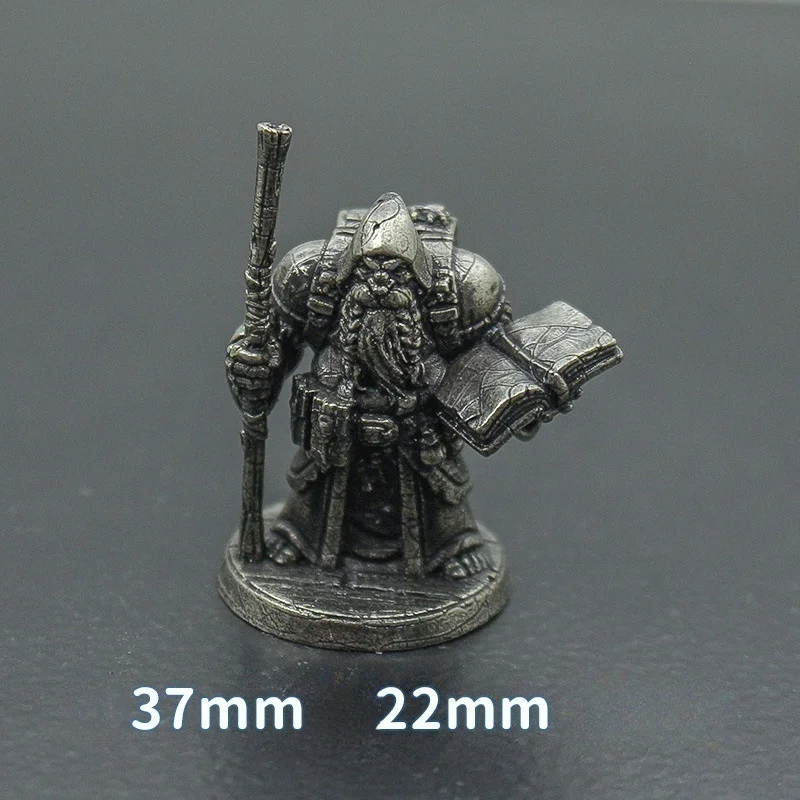 مصغرة الرجعية قزم ماج الجندي النحاس تمثال المحارب نموذج مكتب ديكور غرفة ديكور لعبة قطع الشطرنج المنمنمات الأولاد هدية #5