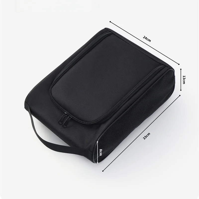 New Portable Golf Shoe Bag Oxford Cloth Shoe Carrier Bags Breathable Lightweight Golf Handbag Dustproof Football Tennis Shoe Bag view 6