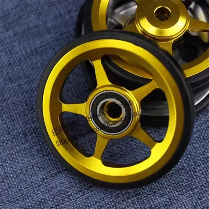 Aceoffix Easywheel for Brompton bike Eazy Wheels 1 Pair Super
