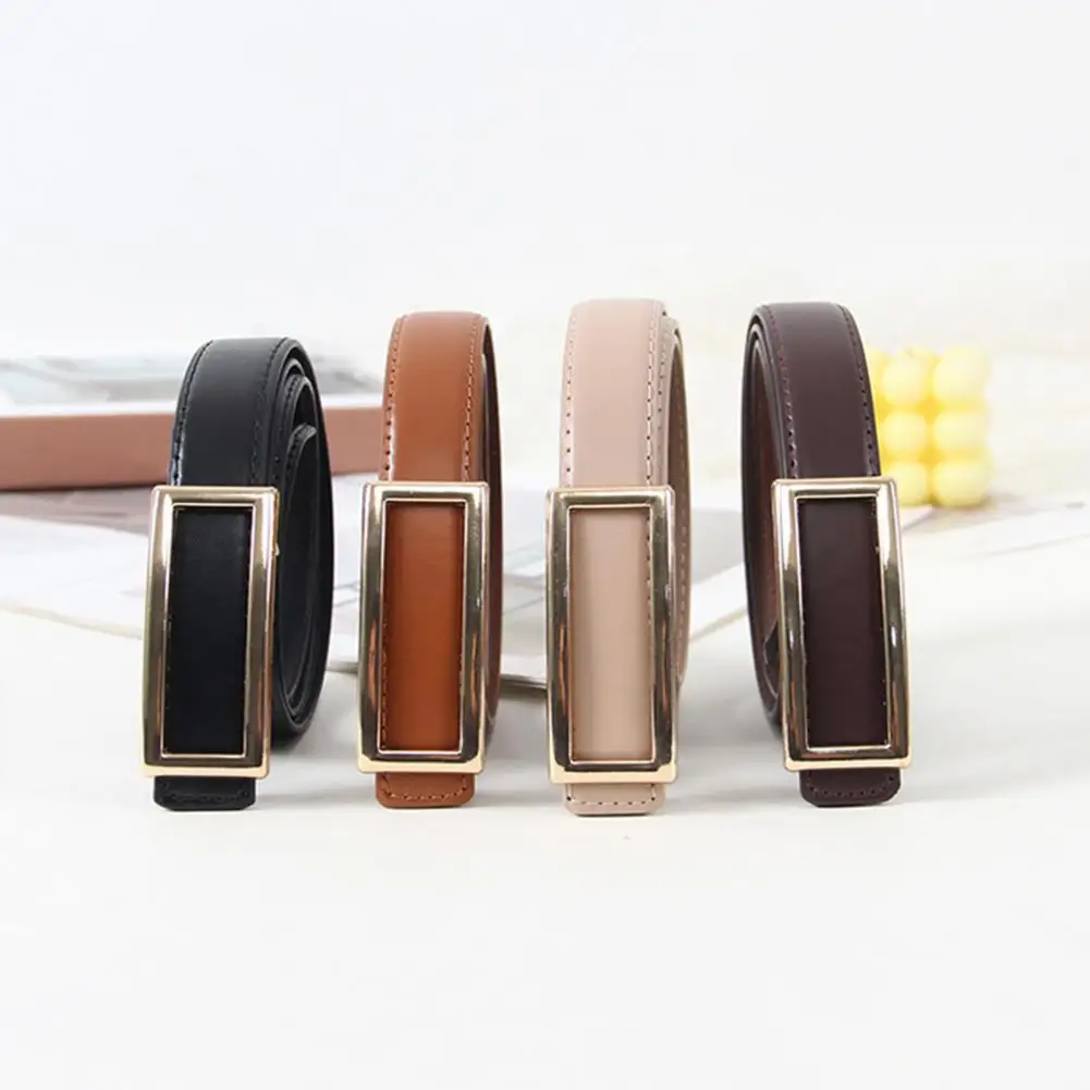 Essential Versatile Women Accessory, Faux Leather Fashion Belt To Complete Multiple Outfits From Pants To Shirts Effortlessly