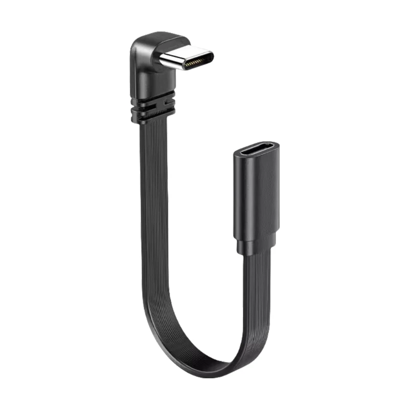 Ốp Dẹt 240W USB C USB C Nam Đến Nữ Cáp Dành Cho Laptop Chơi Game Và Đế Cắm 10 20 50