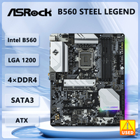ASROCK B560 STEEL LEGEND Motherboard intel B560 LGA 1200 128GB DDR4 M.2 support i7-11700K i5-11400 i9-10900F i5-10400 i5-11600