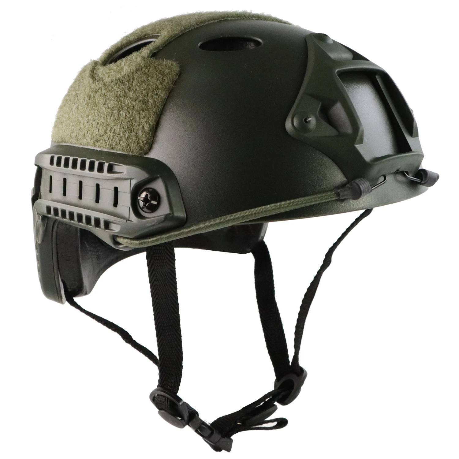 BOOIU Airsoft Fast MH PJ Tactical Helmets Style Simple Quick Version Protective Gear for Outdoor Sports Paintball Games