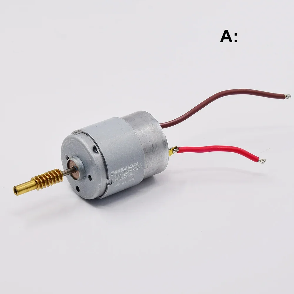 Mabuchi DC6V-24V 12V 18V RS-385PV-2270 385SH 385PH-2270 Electric Motor Brass Worm Gear Micro 385 Motor Car part Home Appliances