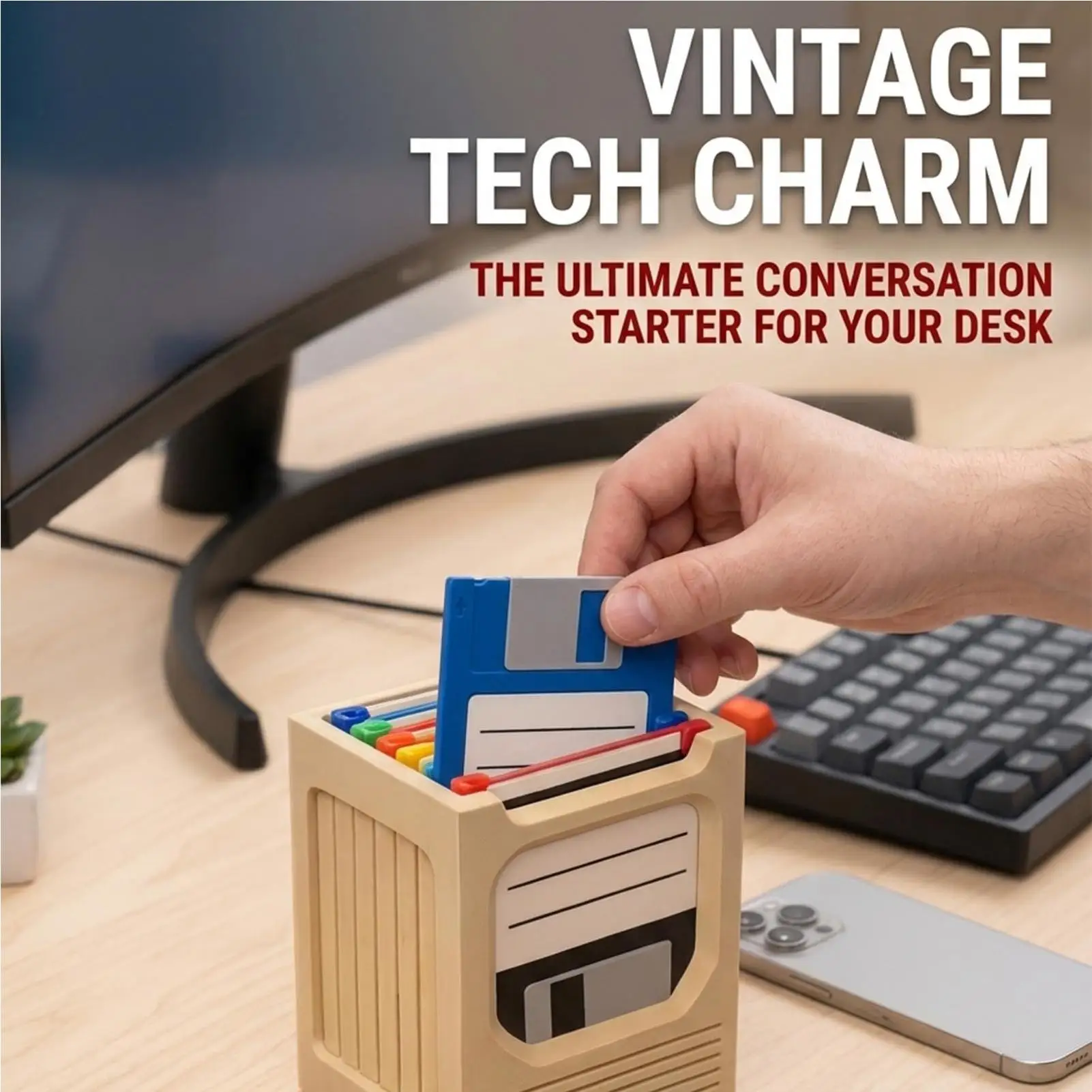 Juego de Portavasos Retro Tech - Tech For Office reseña y precio