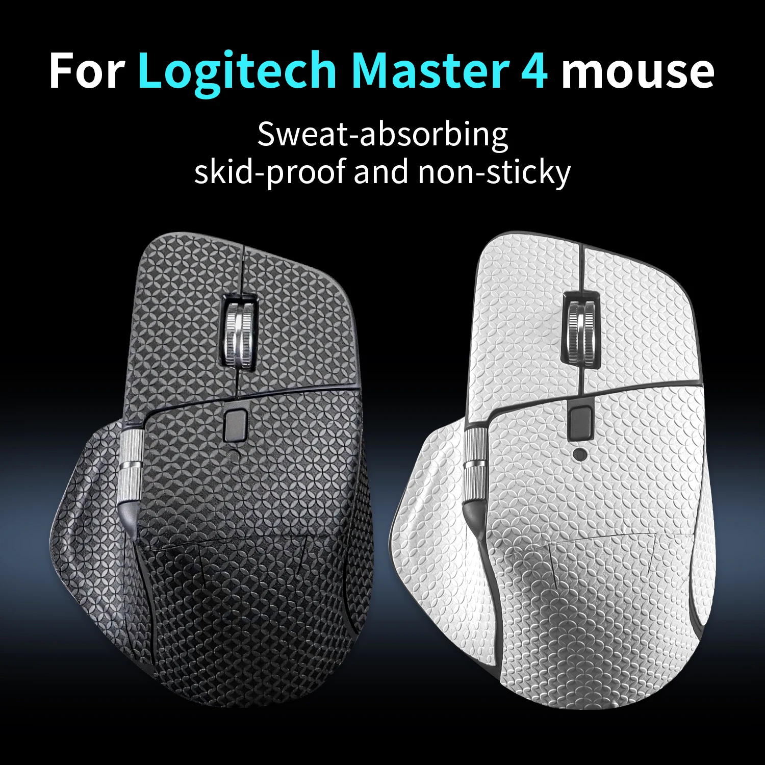 Mouse Grip Tape Sticker for Logitech MX Master 4 Wireless Mouse Gaming Mouse Suck Sweat Anti Slip Skin Self-Adhesive