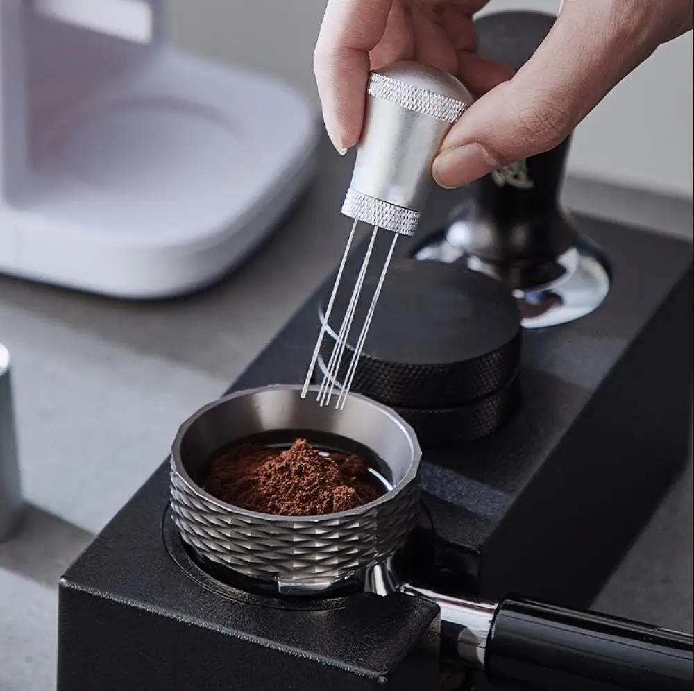 

Игла для мешалки для кофе эспрессо, распределитель порошка, игла для распределителя кофейного порошка - инструменты WDT для любителей кофе бариста