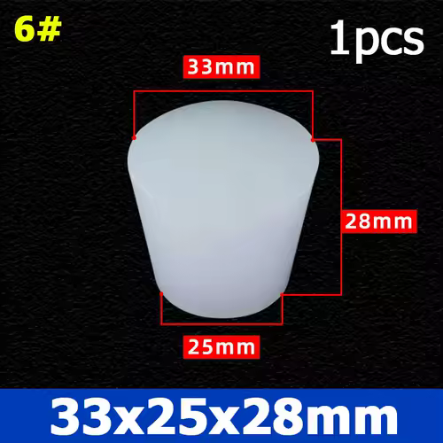 1-10pcs Food Grade Silicone Bottle Stopper Solid Rubber Plug Dia 8-110mm Hight 11-53mm For Wine Bottle Test Tube Glass Container - Image 40