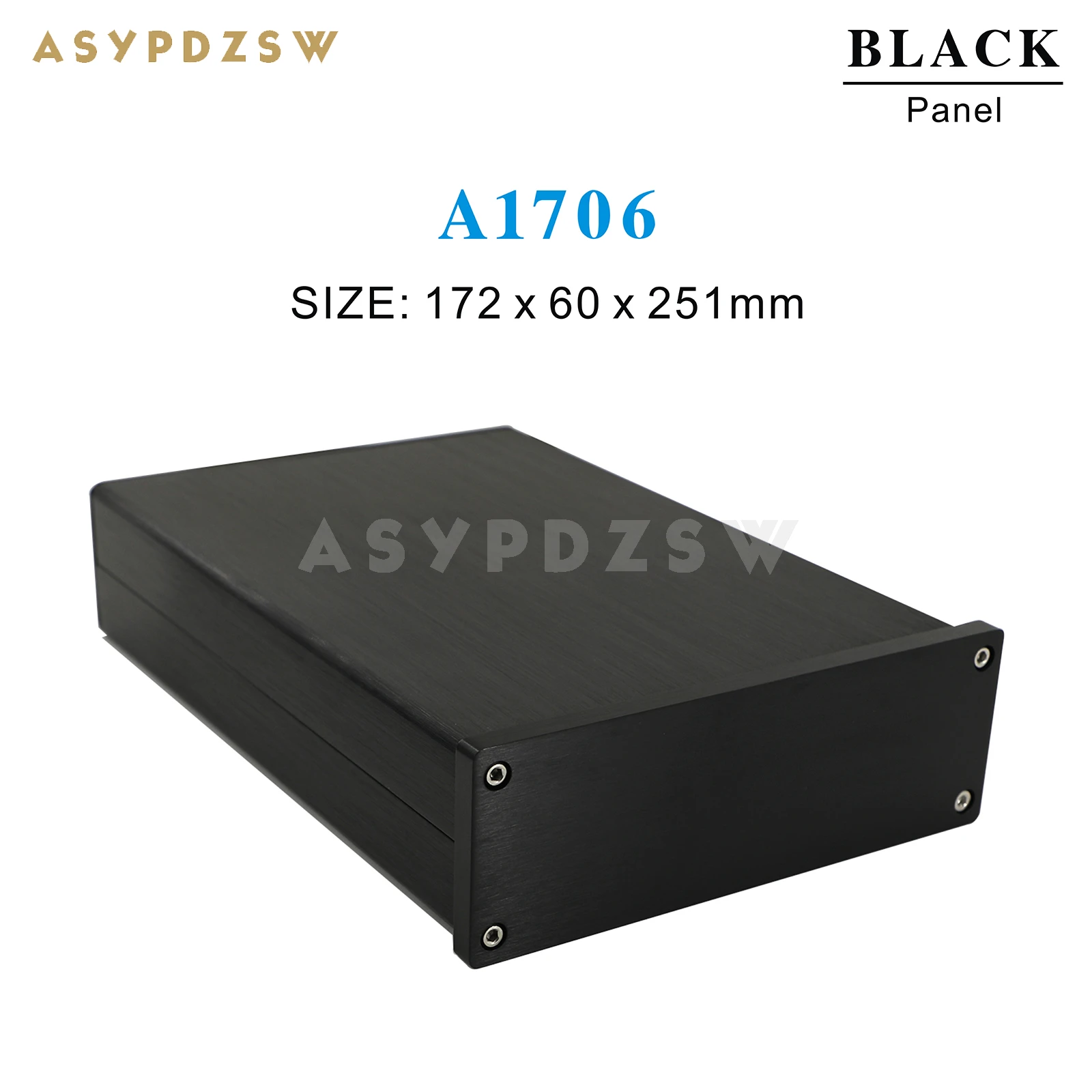 

A1706 Full aluminum AMP enclosure Preamp case Linear power supply chassis DAC/PSU box