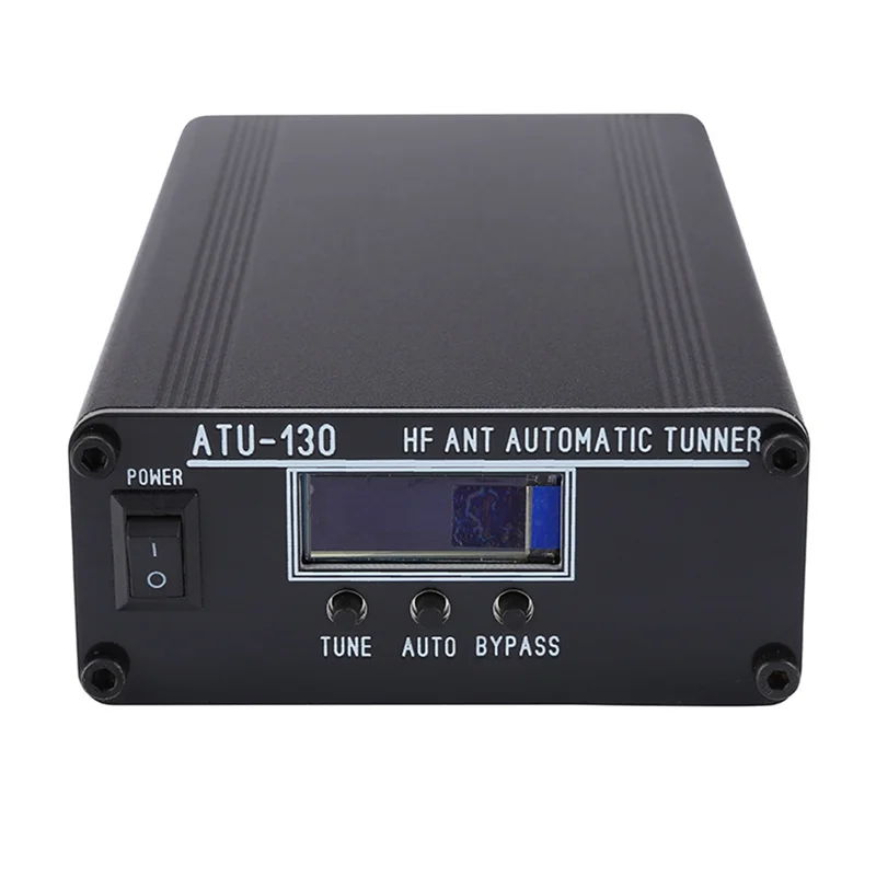 DIGIT-ATU-130 Sintonizador de antena automático 1,8-50 Mhz, 200 W, microonda corta, pantalla OLED de alto rendimiento para entusiastas de la radio
