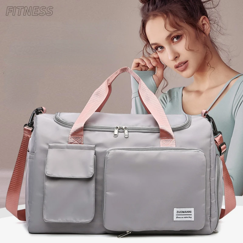 

2023 New Travel Bag Fashion Sports Fitness Bag Leisure Yoga Bag Large Capacity Outdoor Business Travel Bag Storage Bag