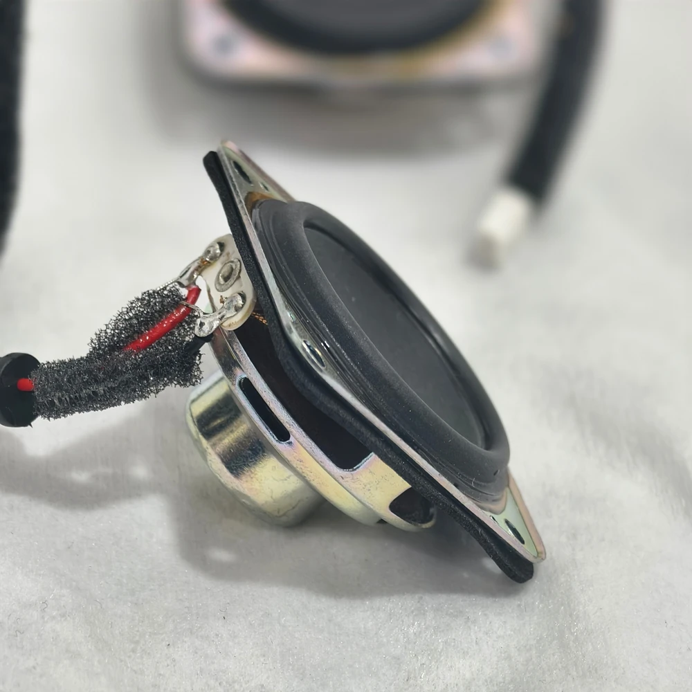 43mm Square Full Range Speaker Driver Long‑Throw High‑Roll Rubber Surround For Portable Bluetooth Replacement DIY Audio