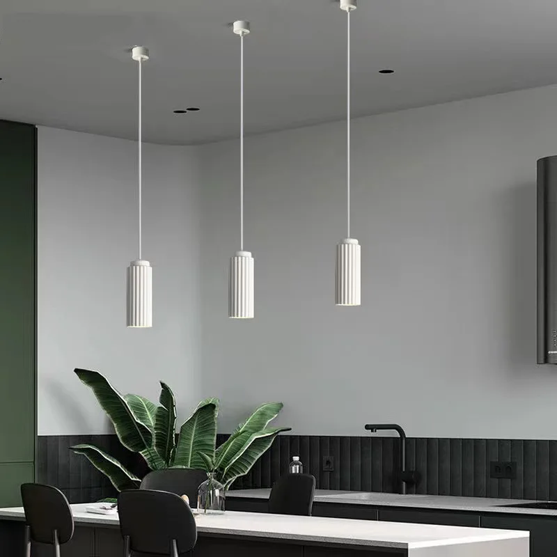 Nordic Resin Downlight Gu10 Ceiling Lamp for Living Room Corridor Aisle Entrance Round Simple Interior Decor Lighting Fixture
