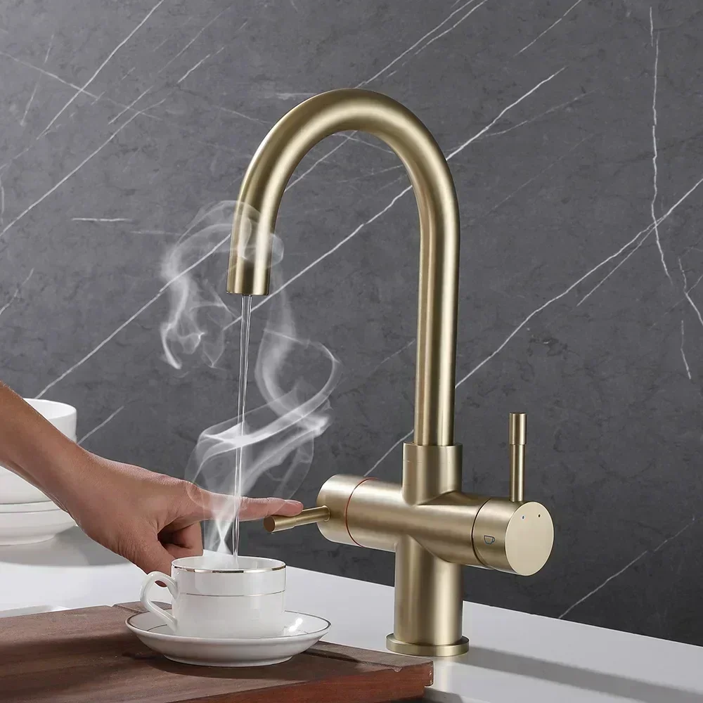 3 4 In 1 Instant Boiling And Chilled Water Tap Instant Boiling Kitchen Hot Water Tap Sparking Faucet System Boiling Water Tap