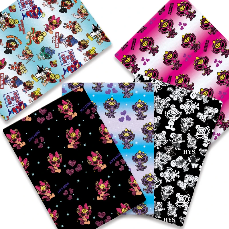 

Fabric Cartoon cotton 140x50CM fabric Patchwork Tissue Kid Home Textile Sewing Doll Dress Curtain Polyester cotton Fabric