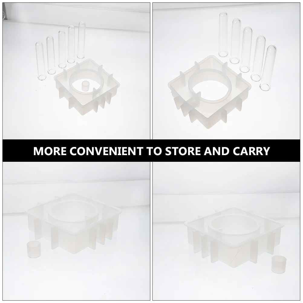 

1Set Decorative DIY Vase Mold for Beginners and Professionals Smooth Inside Easy to Customize with Paints Hydroponic Vase Mold