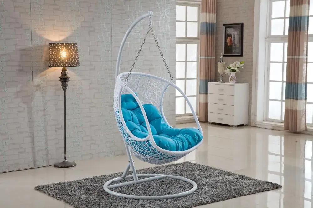 xx-Swing Chair Hanging Hammock Outdoor Egg Swings Factory Furniture Metal Modern Design Seat 1 Person Living Room Park Use