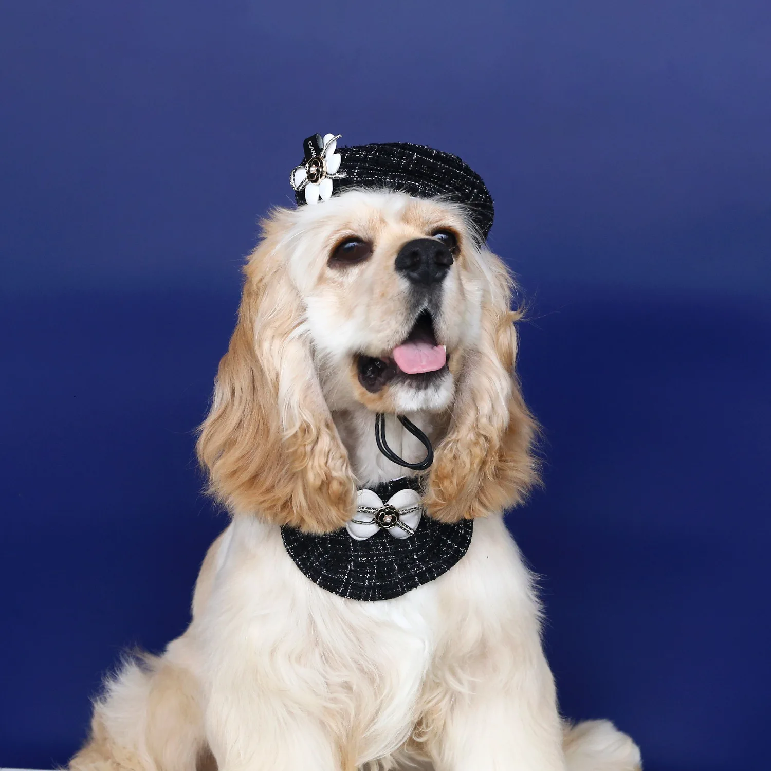 Quality Pet Hat Weaving Small Fragrant Flower Bud Hat Bow La