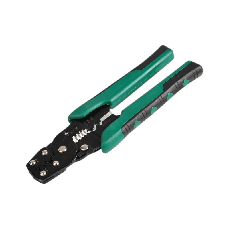 متعددة الوظائف العقص كماشة سلك متجرد القاطع المكشكش 10-26AWG العقص أداة محطات المشبك الكهربائي أدوات صغيرة #5