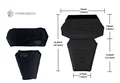 Crotch armor B BK