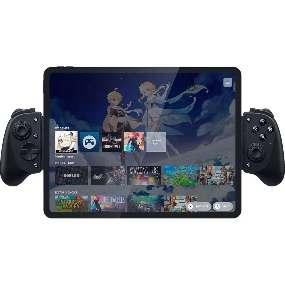 

Universal Gaming Controller with XL Thumbsticks, Dual Back Buttons, Wired/Remote Play for PC, HD Haptics, 6 Months Arcade Access