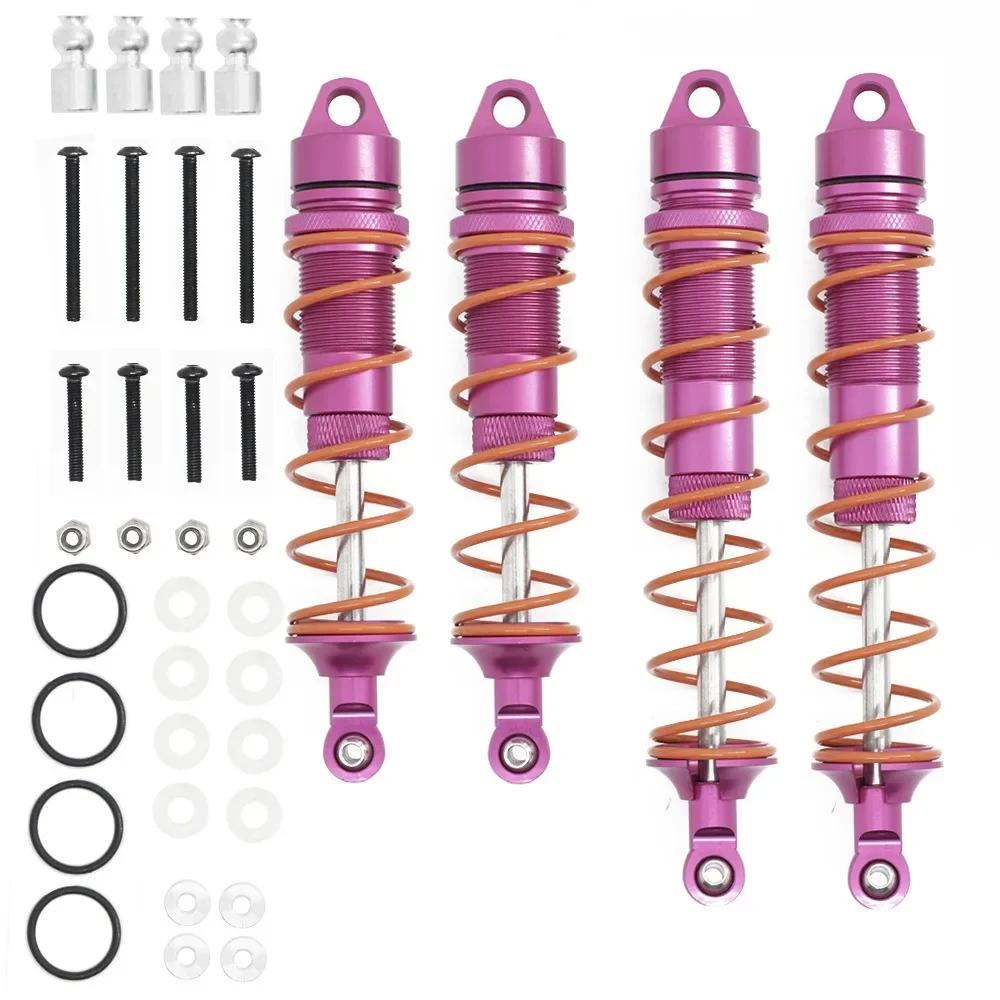 โช้คอัพโลหะ 4 ชิ้น ขนาด 110 มม. 135 มม. สำหรับรถ ARRMA 1/8 Kraton RC อะไหล่แต่ง