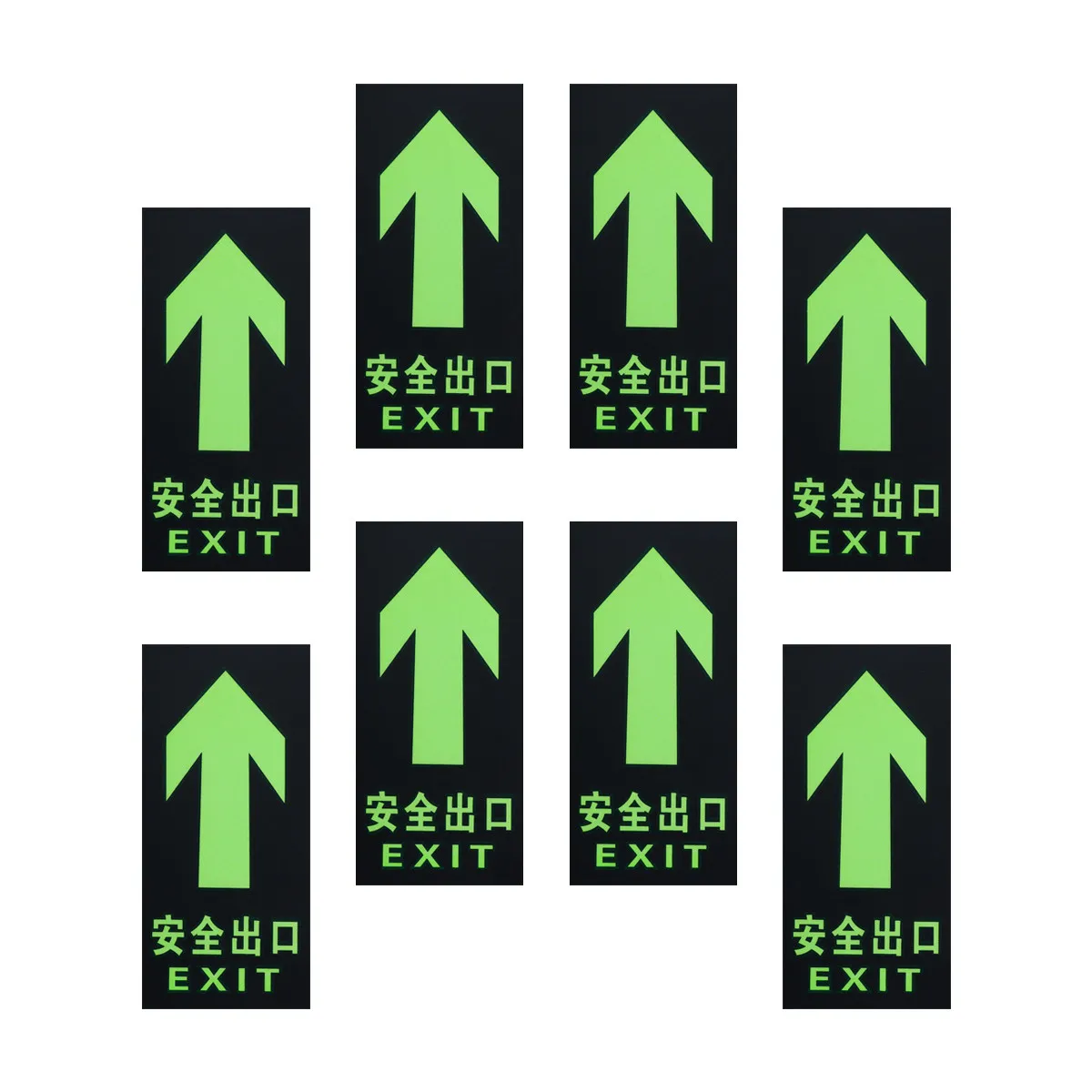 8 adet güvenlik çıkış işareti - Emergency Exit Sign incelemesi ve fiyatı