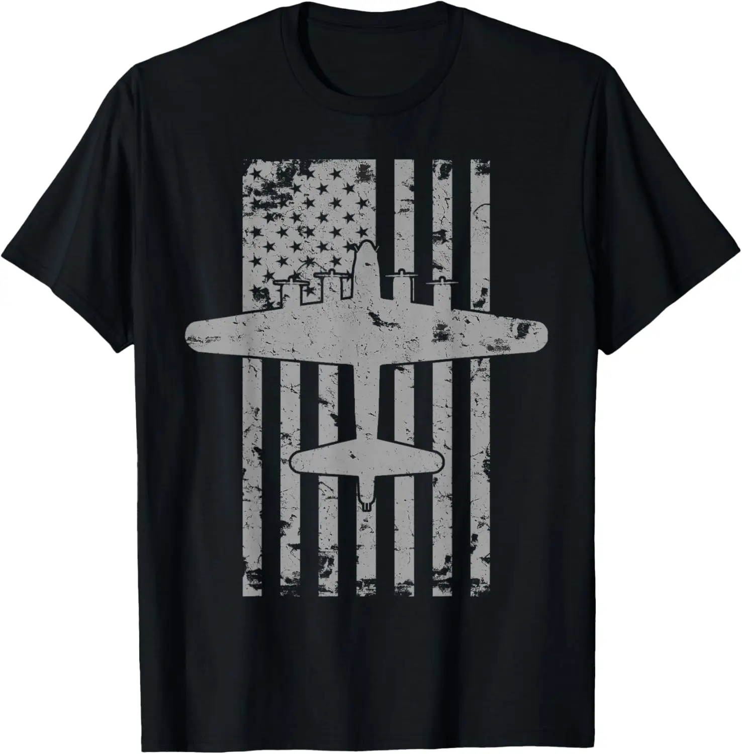 B-17 Flying Fortress Bomber Airplane Pilot T-Shirt 100% Cotton O-Neck Short Sleeve Summer Casual Mens T-shirt Streetwear