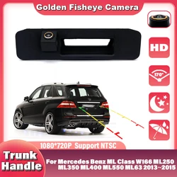 170°CCD HD Car Trunk Handle Rear View Camera For Mercedes Benz ML Class W166 ML250 ML350 ML400 ML550 ML63 2013~2015 Night Vision