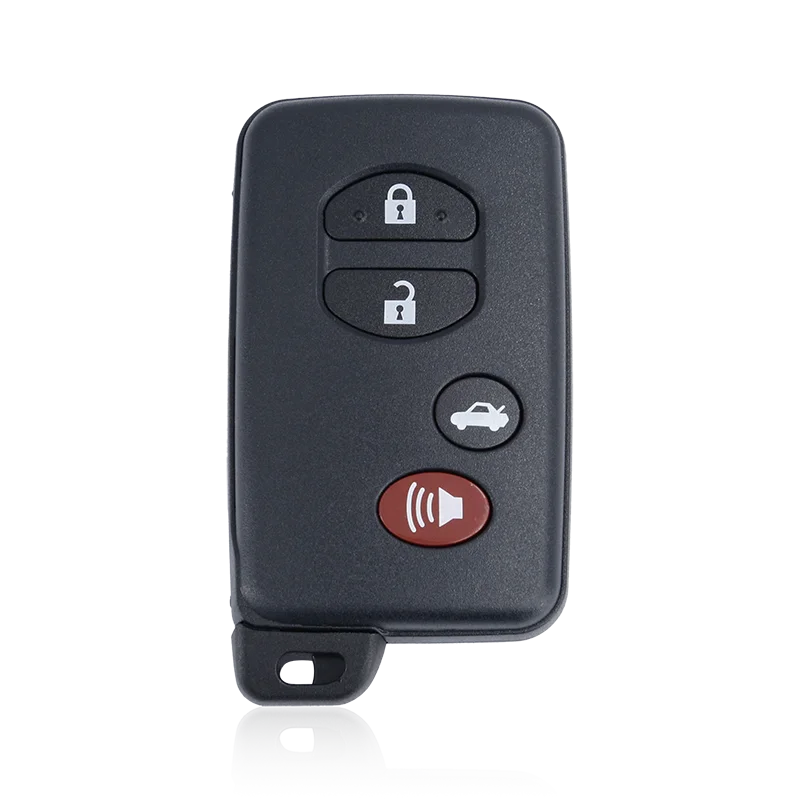 KEYDIY مفتاح تحكم عن بعد لاسلكي ذكي عالمي قابل للطي - أزرار TDB03-4 طراز تويوتا