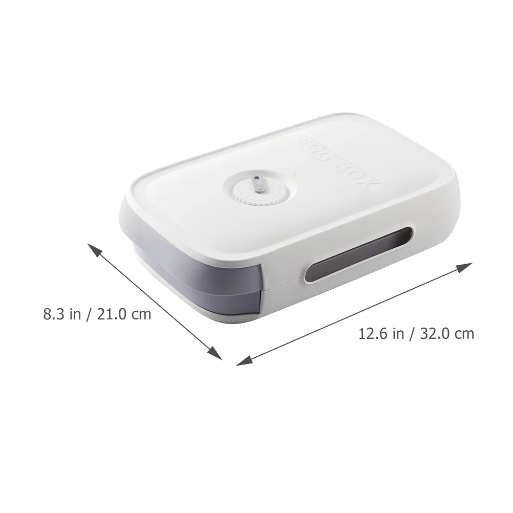 

Egg Storage Box PP Material Compact Size Fresh Keeping Container ganizer for Refrigerator Space Saving Kitchen Essentials Egg